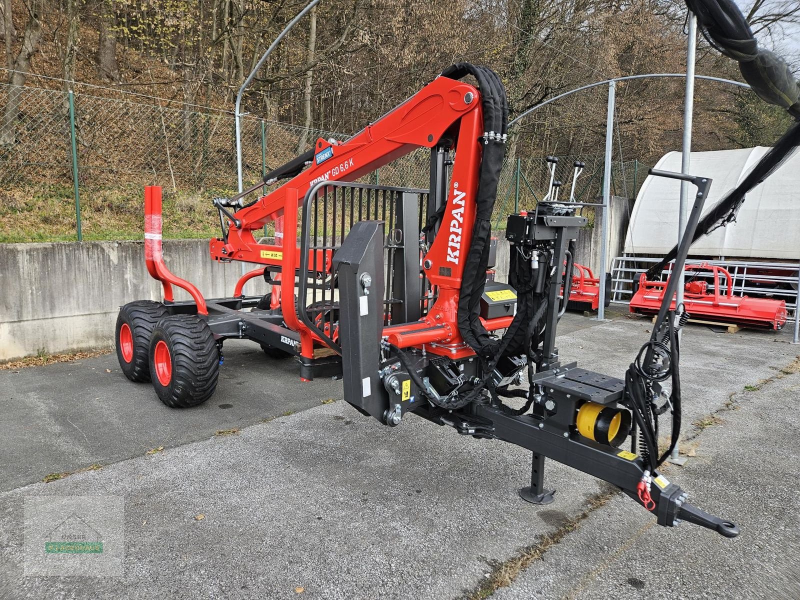 Rückewagen & Rückeanhänger типа Krpan GP 8S, Neumaschine в Wies (Фотография 2)