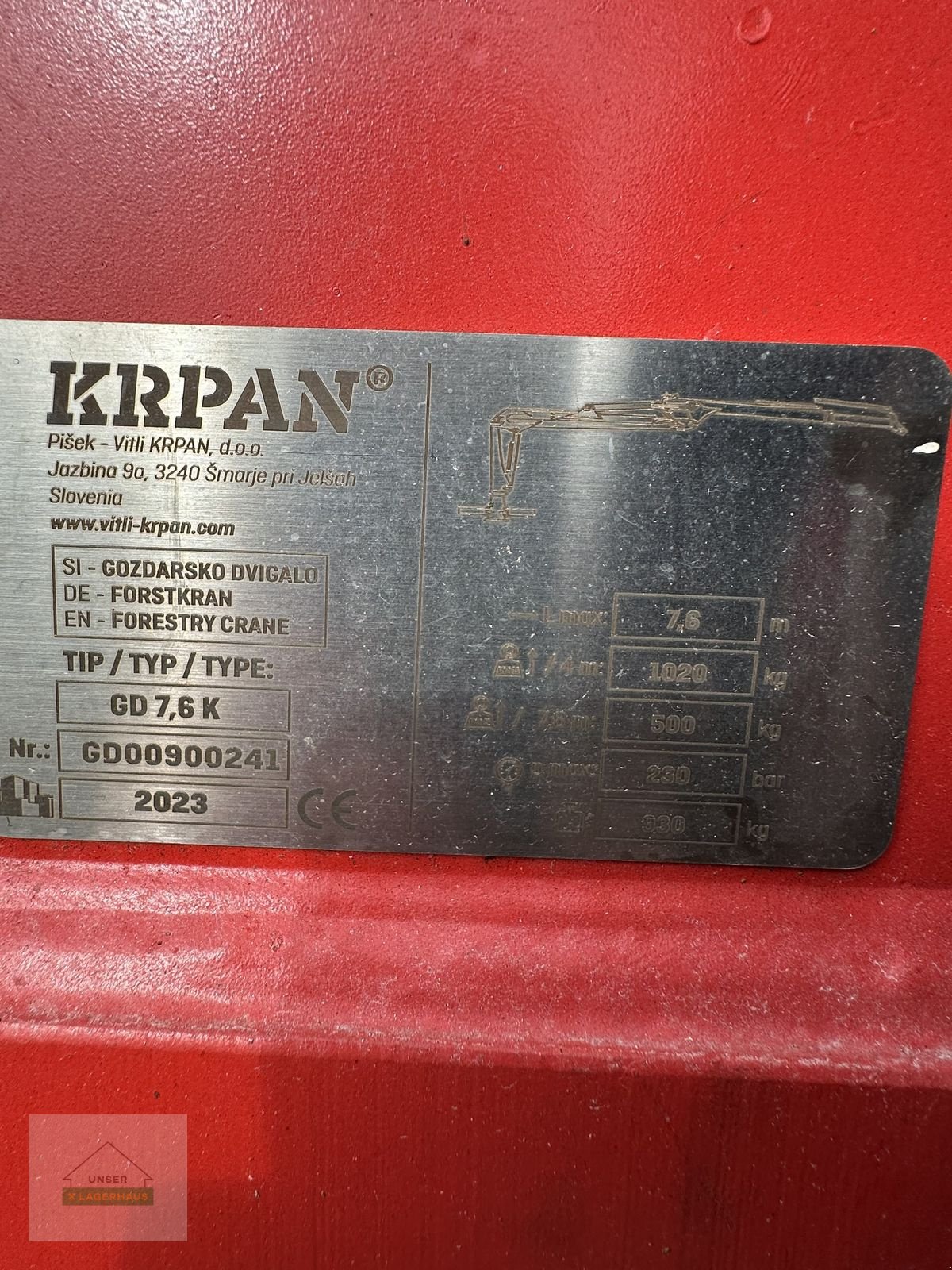 Rückewagen & Rückeanhänger of the type Krpan GP 9 DF, Gebrauchtmaschine in Hartberg (Picture 11)