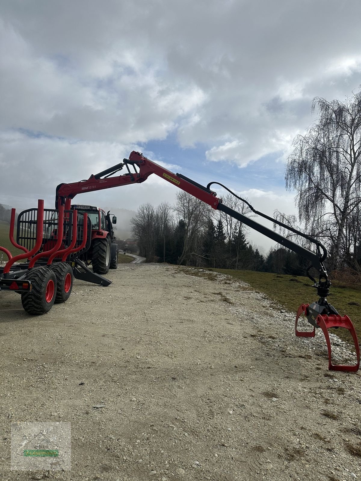 Rückewagen & Rückeanhänger of the type Krpan GP 9 DF, Gebrauchtmaschine in Hartberg (Picture 7)