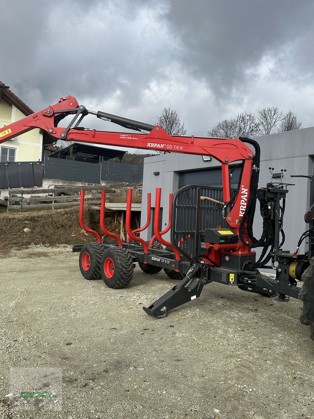 Rückewagen & Rückeanhänger of the type Krpan GP 9 DF, Gebrauchtmaschine in Hartberg (Picture 8)
