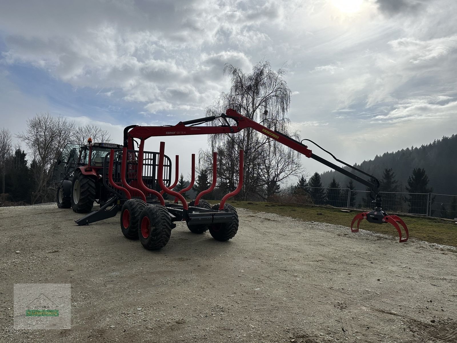 Rückewagen & Rückeanhänger of the type Krpan GP 9 DF, Gebrauchtmaschine in Hartberg (Picture 2)