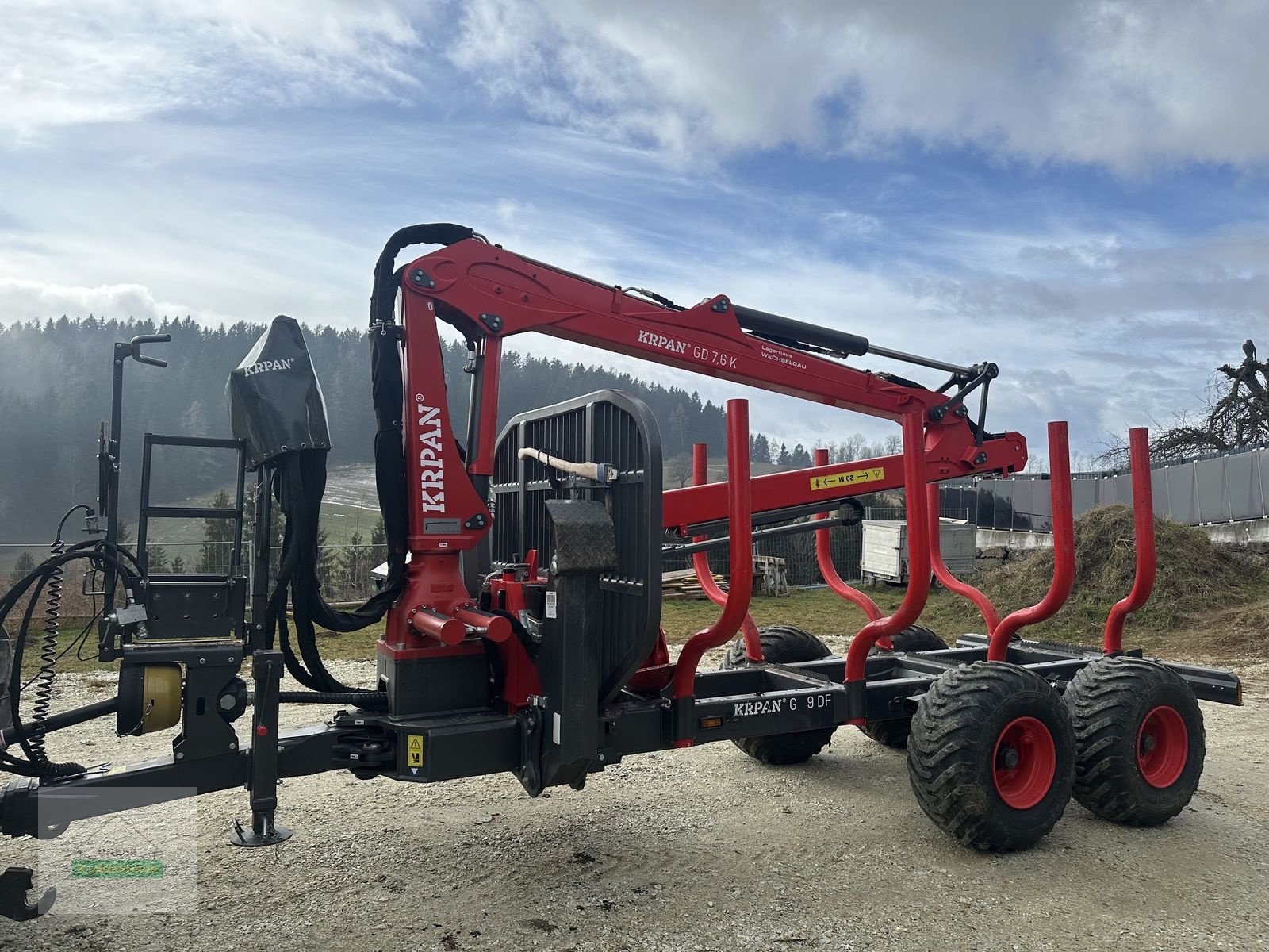Rückewagen & Rückeanhänger of the type Krpan GP 9 DF, Gebrauchtmaschine in Hartberg (Picture 15)