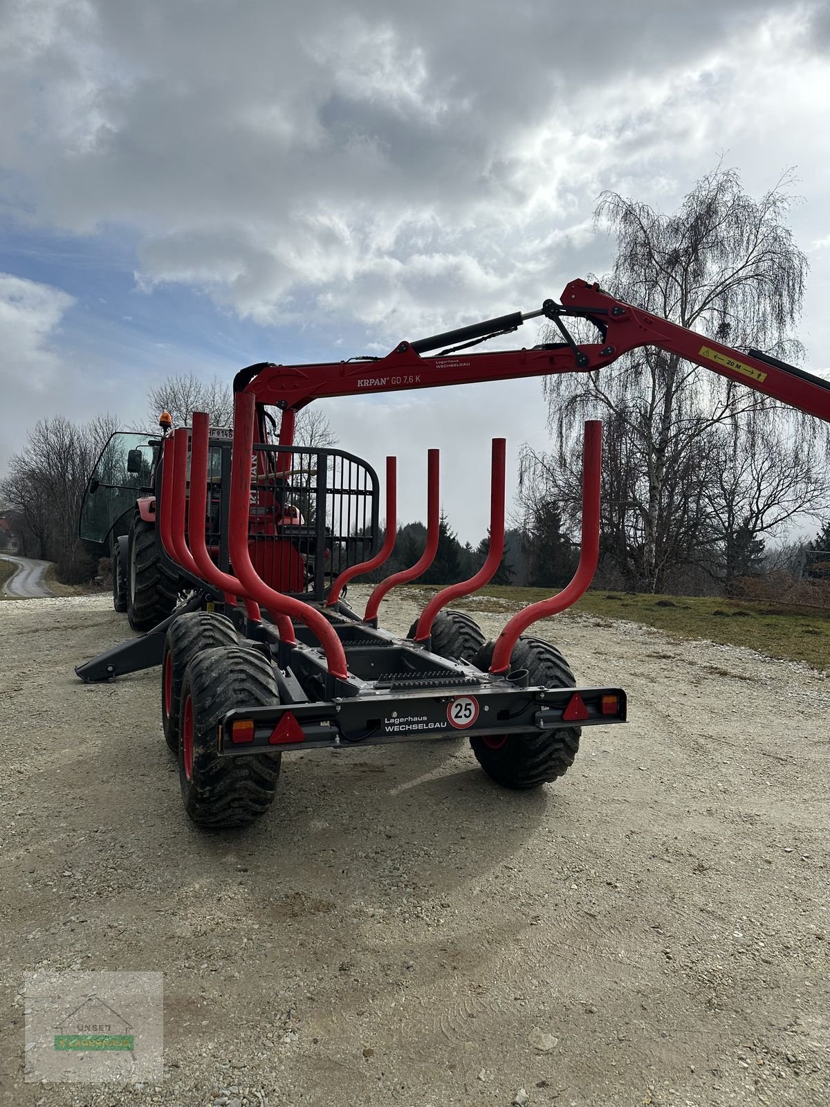 Rückewagen & Rückeanhänger of the type Krpan GP 9 DF, Gebrauchtmaschine in Hartberg (Picture 4)
