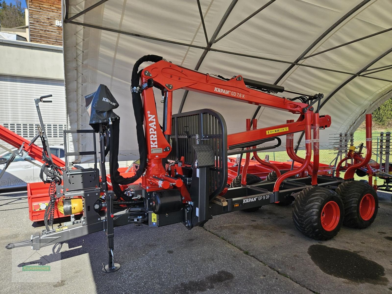 Rückewagen & Rückeanhänger типа Krpan GP 9 DF, Neumaschine в Wies (Фотография 1)