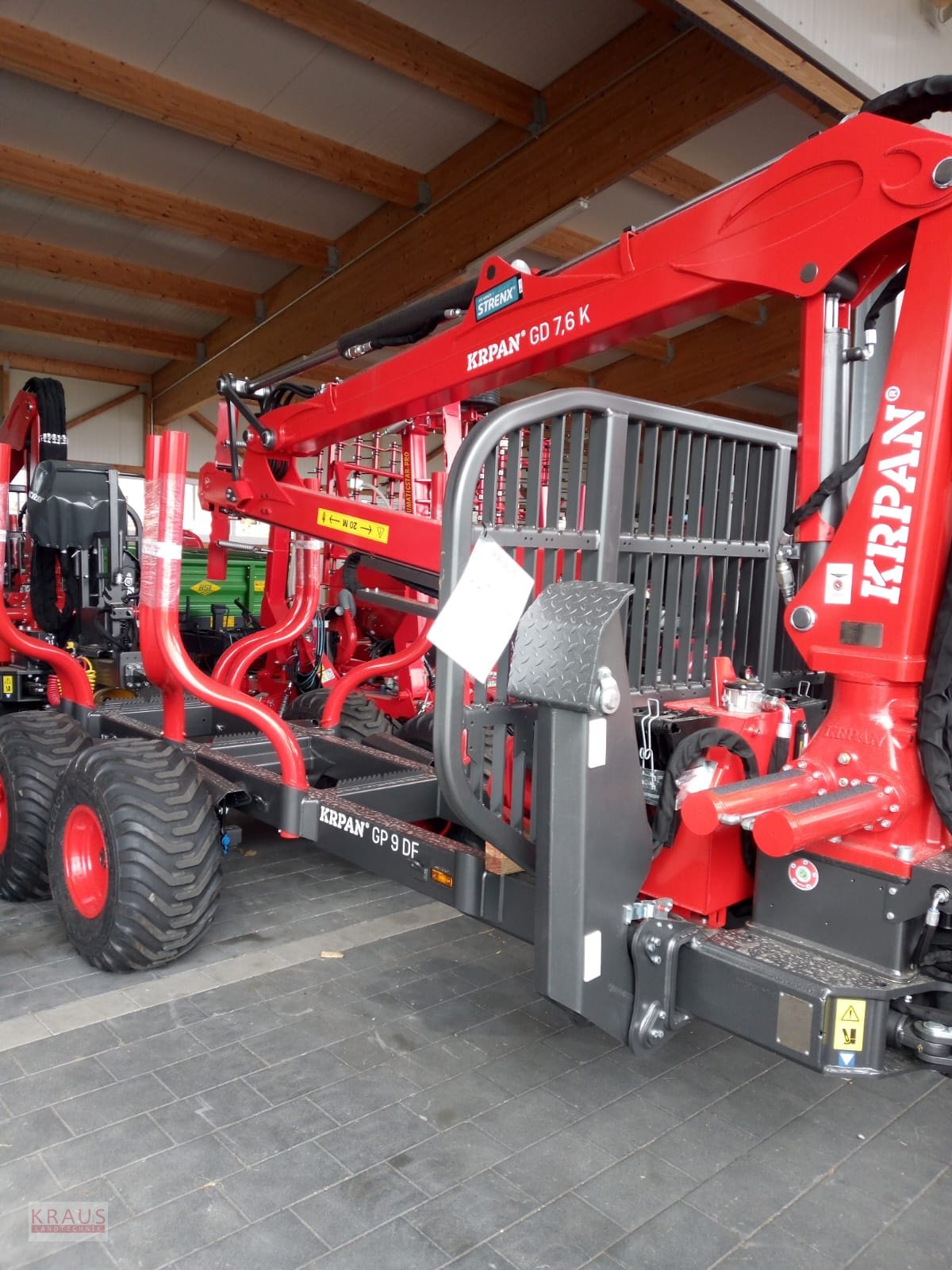 Rückewagen & Rückeanhänger of the type Krpan GP 9 DF, Neumaschine in Geiersthal (Picture 1)