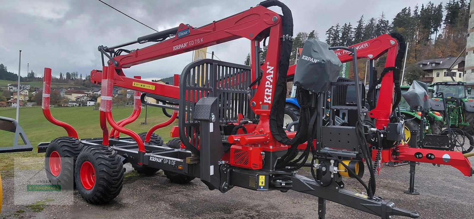 Rückewagen & Rückeanhänger tipa Krpan GP8DF, Gebrauchtmaschine u Rohrbach (Slika 1)