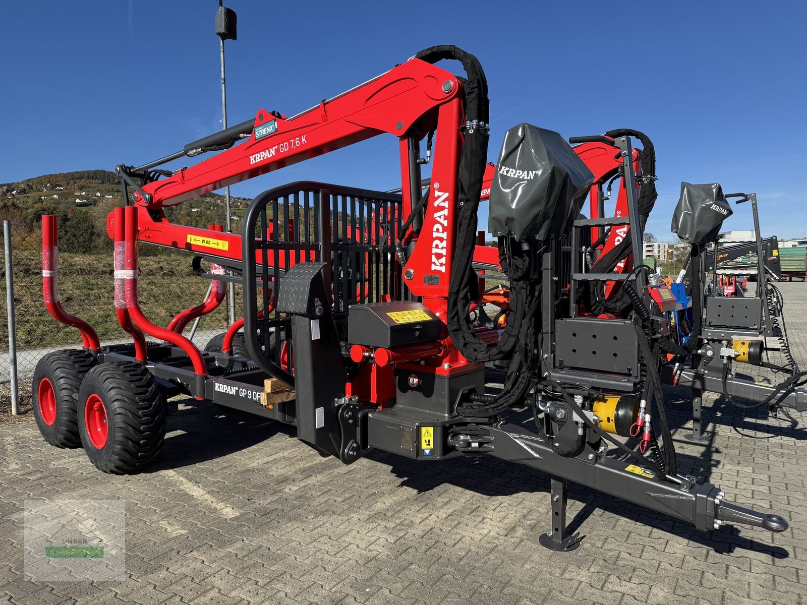 Rückewagen & Rückeanhänger tipa Krpan GP9 DF, Neumaschine u Hartberg (Slika 1)