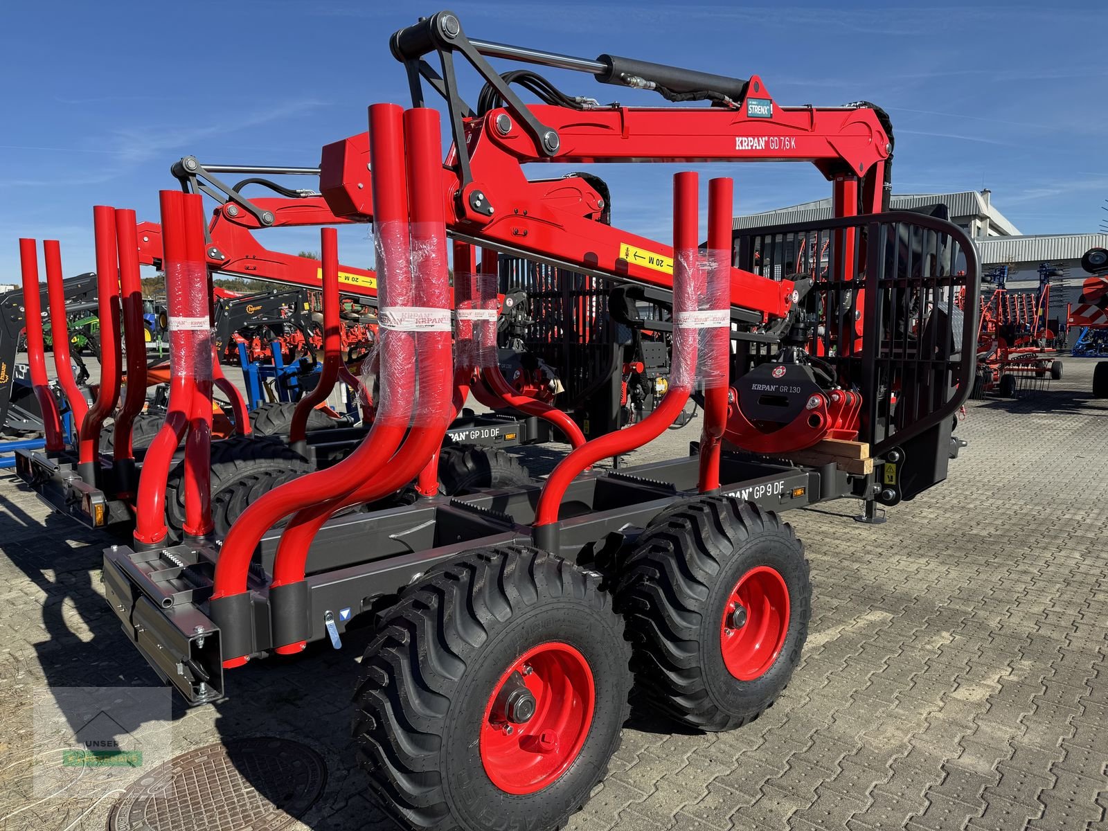 Rückewagen & Rückeanhänger tipa Krpan GP9 DF, Neumaschine u Hartberg (Slika 2)