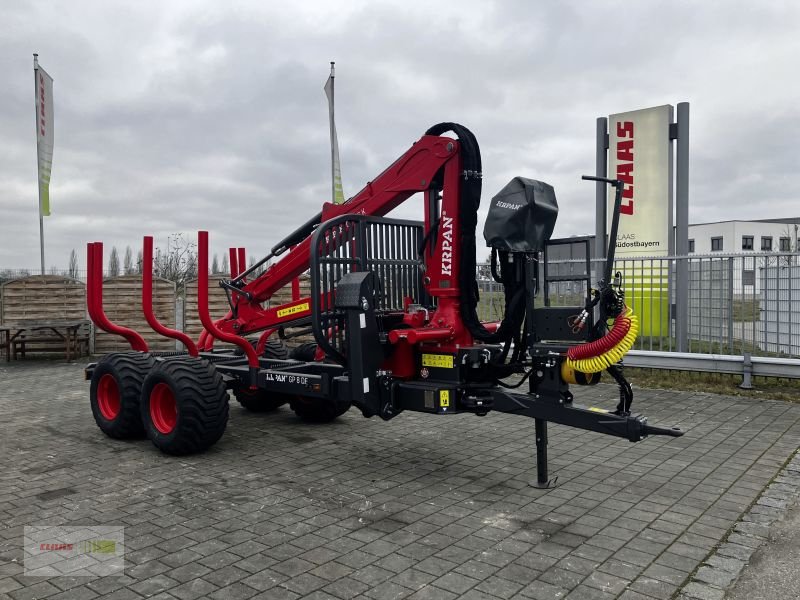 Rückewagen & Rückeanhänger типа Krpan RÜCKEWAGEN GP 8 DF + GD 6,6 K, Neumaschine в Töging am Inn