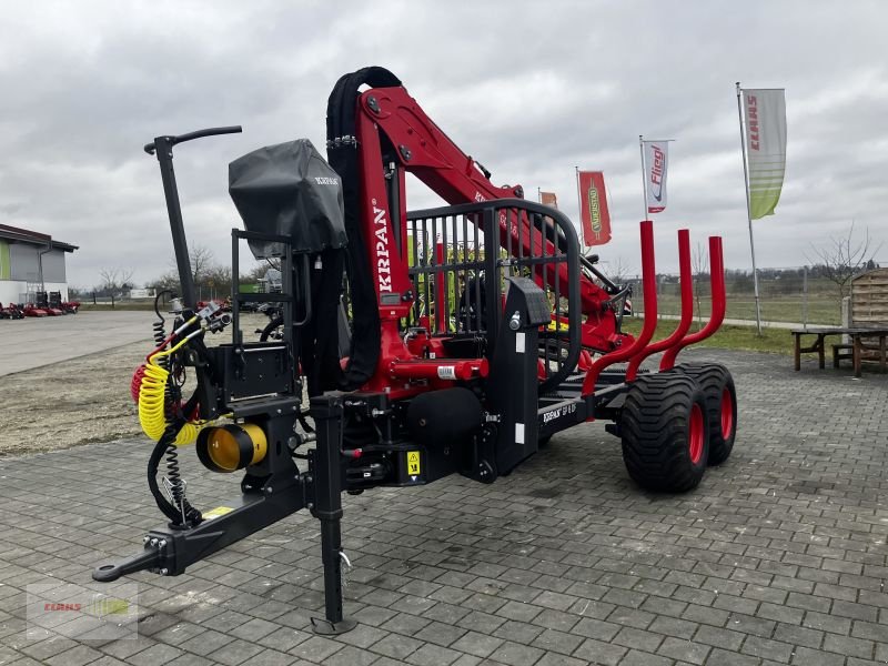 Rückewagen & Rückeanhänger типа Krpan RÜCKEWAGEN GP 8 DF + GD 6,6 K, Neumaschine в Töging am Inn (Фотография 2)