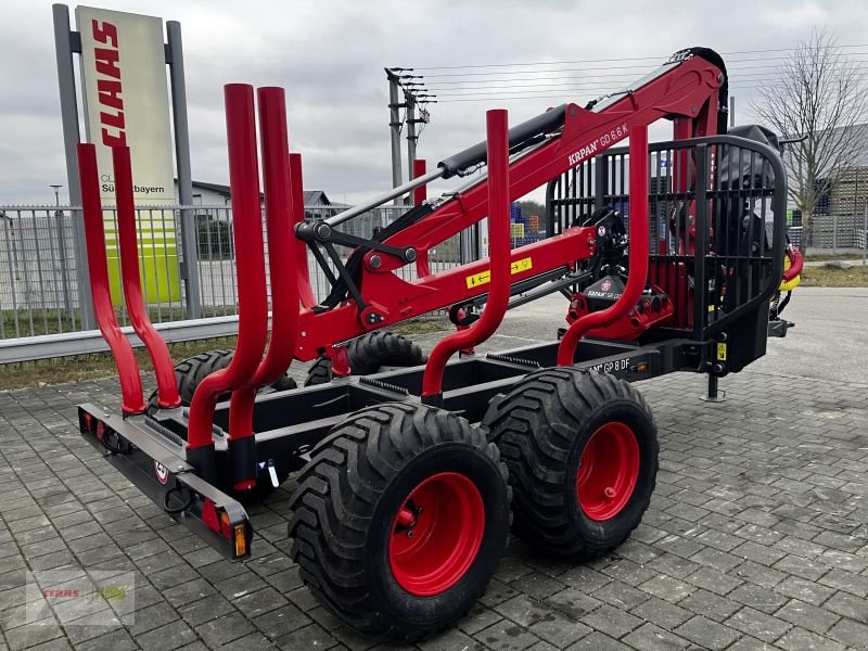 Rückewagen & Rückeanhänger типа Krpan RÜCKEWAGEN GP 8 DF + GD 6,6 K, Neumaschine в Töging am Inn (Фотография 4)