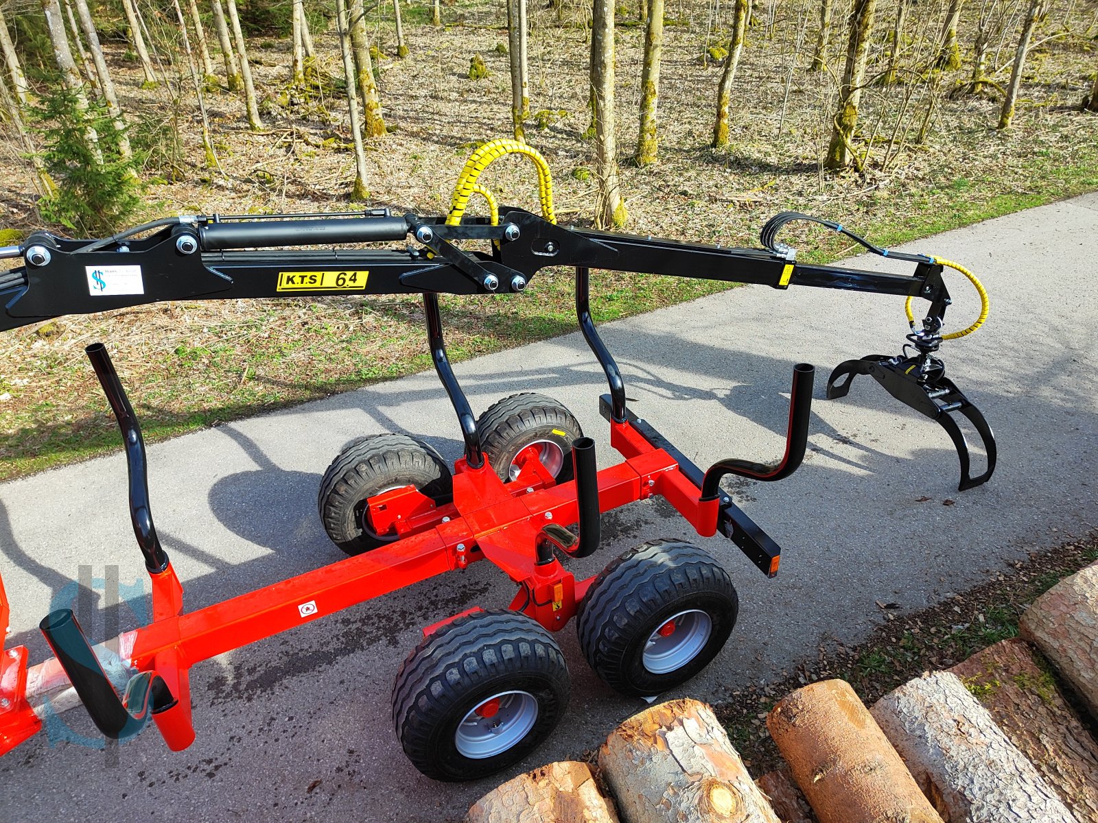 Rückewagen & Rückeanhänger a típus KTS 8,5 +6,4, Neumaschine ekkor: Dietramszell (Kép 1)