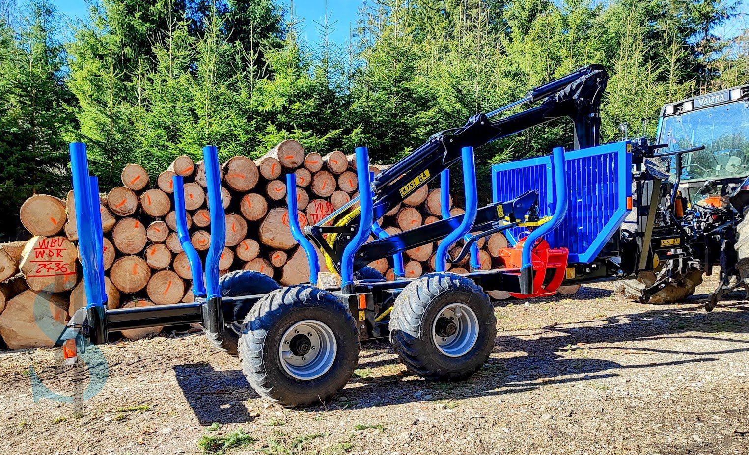 Rückewagen & Rückeanhänger a típus KTS 8,5 +6,4, Neumaschine ekkor: Dietramszell (Kép 3)