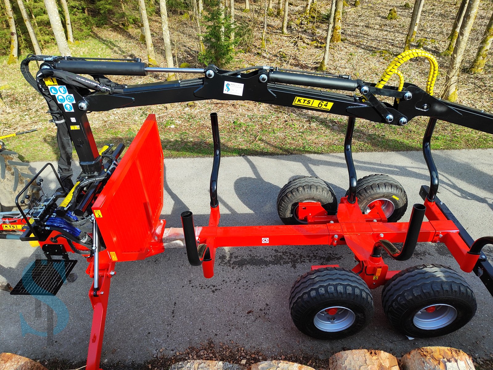 Rückewagen & Rückeanhänger a típus KTS 8,5 +6,4, Neumaschine ekkor: Dietramszell (Kép 4)