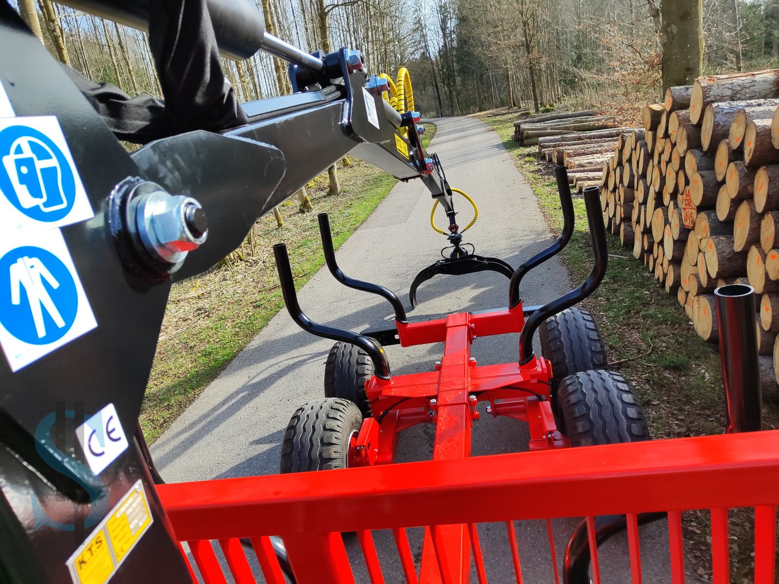 Rückewagen & Rückeanhänger a típus KTS 8,5 +6,4, Neumaschine ekkor: Dietramszell (Kép 16)