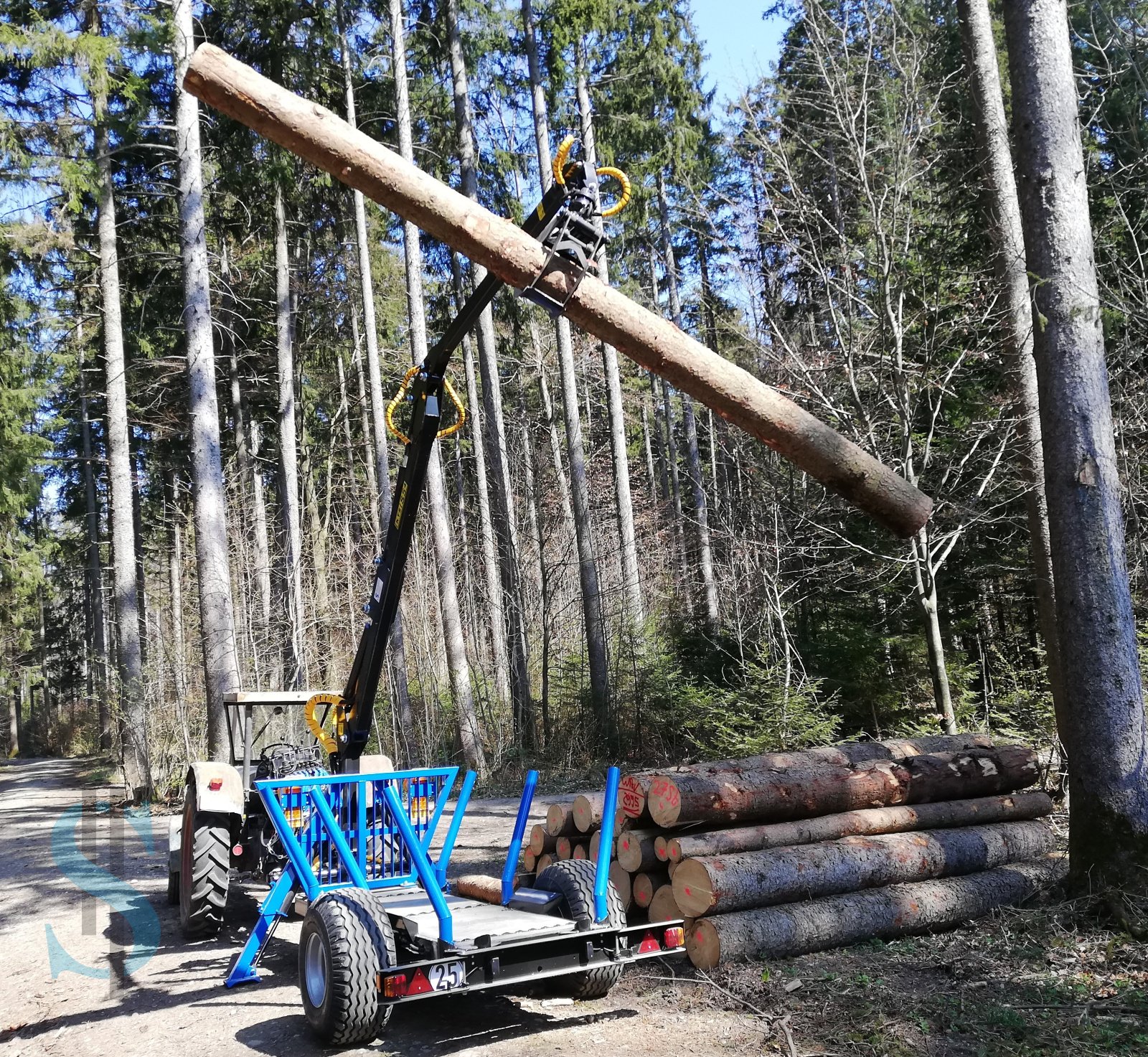 Rückewagen & Rückeanhänger a típus KTS 8,5 +6,4, Neumaschine ekkor: Dietramszell (Kép 21)