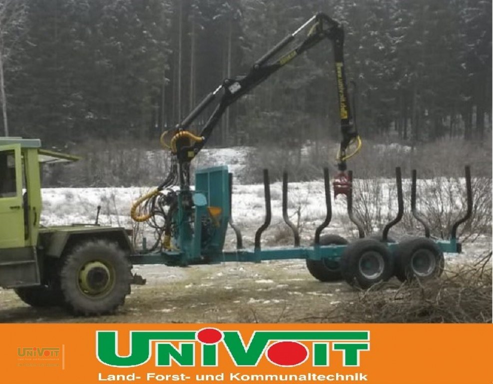 Rückewagen & Rückeanhänger des Typs KTS KTS (Gassner) 12.5 to. Druckluftbremse Straßenzulassung, Gebrauchtmaschine in Warmensteinach (Bild 13)