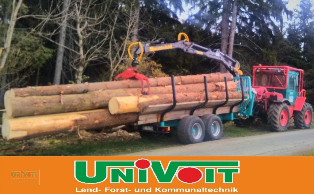 Rückewagen & Rückeanhänger des Typs KTS KTS (Gassner) 12.5 to. Druckluftbremse Straßenzulassung, Gebrauchtmaschine in Warmensteinach (Bild 2)