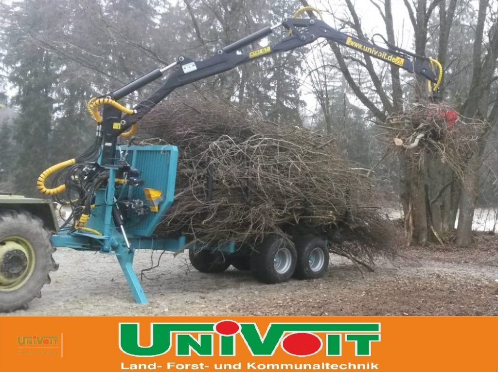 Rückewagen & Rückeanhänger des Typs KTS KTS (Gassner) 12.5 to. Druckluftbremse Straßenzulassung, Gebrauchtmaschine in Warmensteinach (Bild 7)