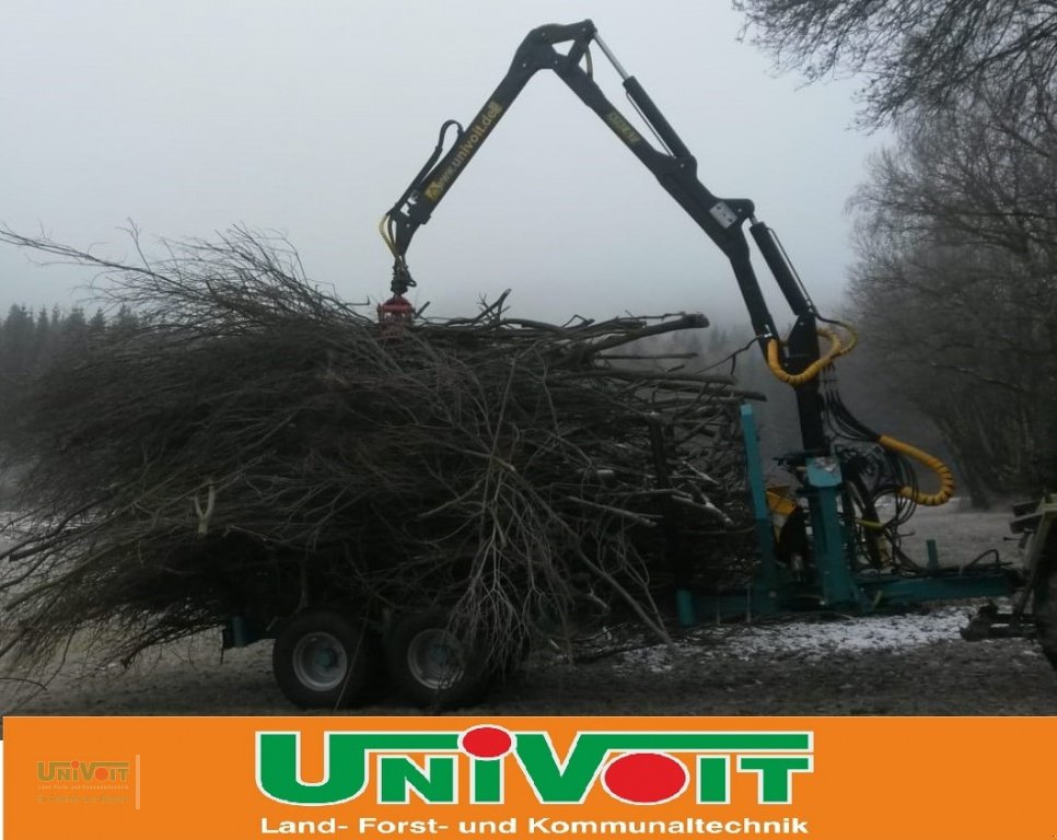 Rückewagen & Rückeanhänger des Typs KTS KTS (Gassner) 12.5 to. Druckluftbremse Straßenzulassung, Gebrauchtmaschine in Warmensteinach (Bild 4)
