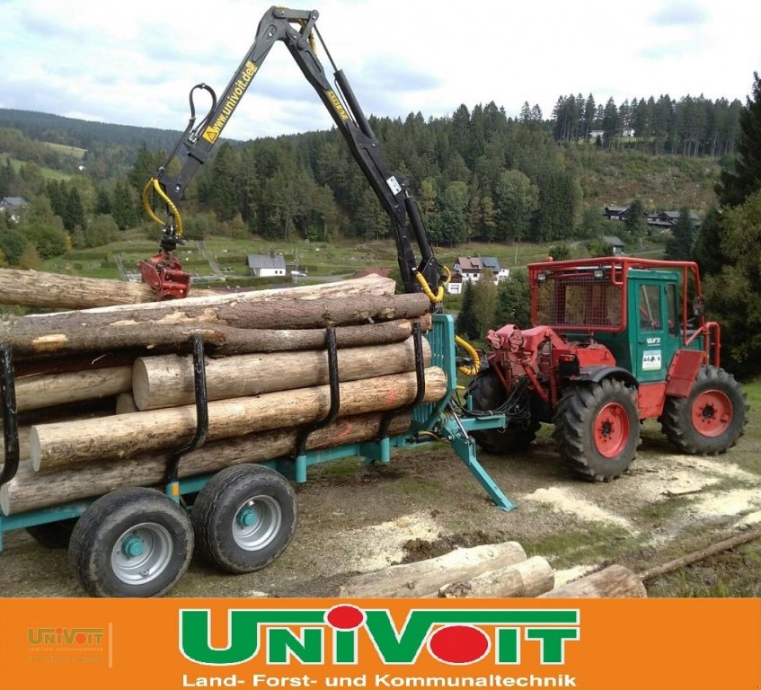 Rückewagen & Rückeanhänger des Typs KTS KTS (Gassner) 12.5 to. Druckluftbremse Straßenzulassung, Gebrauchtmaschine in Warmensteinach (Bild 9)