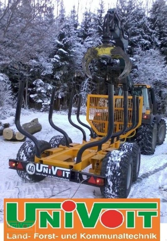 Rückewagen & Rückeanhänger typu KTS Rückeanhänger 13,0 to. Nutzlast mit oder ohne Kran, Neumaschine v Warmensteinach (Obrázek 3)