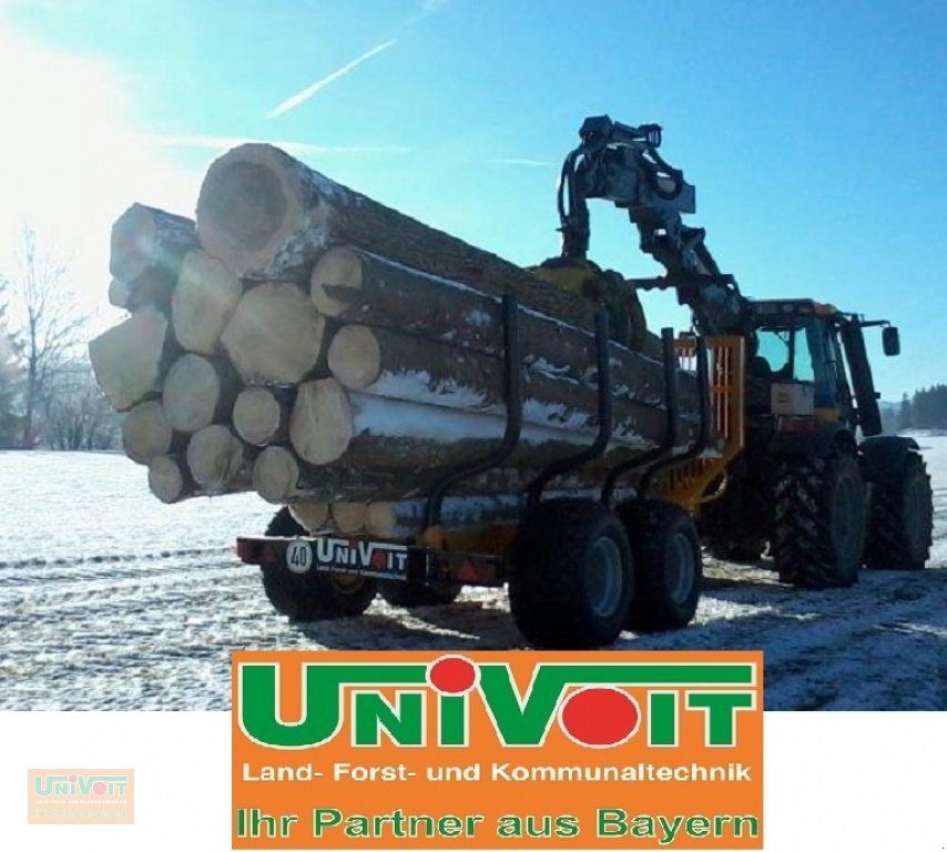 Rückewagen & Rückeanhänger typu KTS Rückeanhänger 13,0 to. Nutzlast mit oder ohne Kran, Neumaschine v Warmensteinach (Obrázek 4)