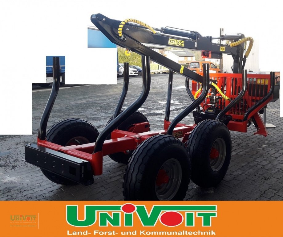 Rückewagen & Rückeanhänger tip KTS verschiedene Größen 5,5 - 7,0 to. Nutzlast, Neumaschine in Warmensteinach (Poză 3)