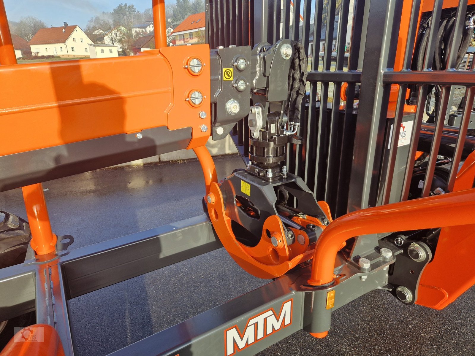 Rückewagen & Rückeanhänger typu MTM 10T 10to 9,20m Kran Druckluft Doppelrohrrahmen, Neumaschine v Tiefenbach (Obrázek 7)