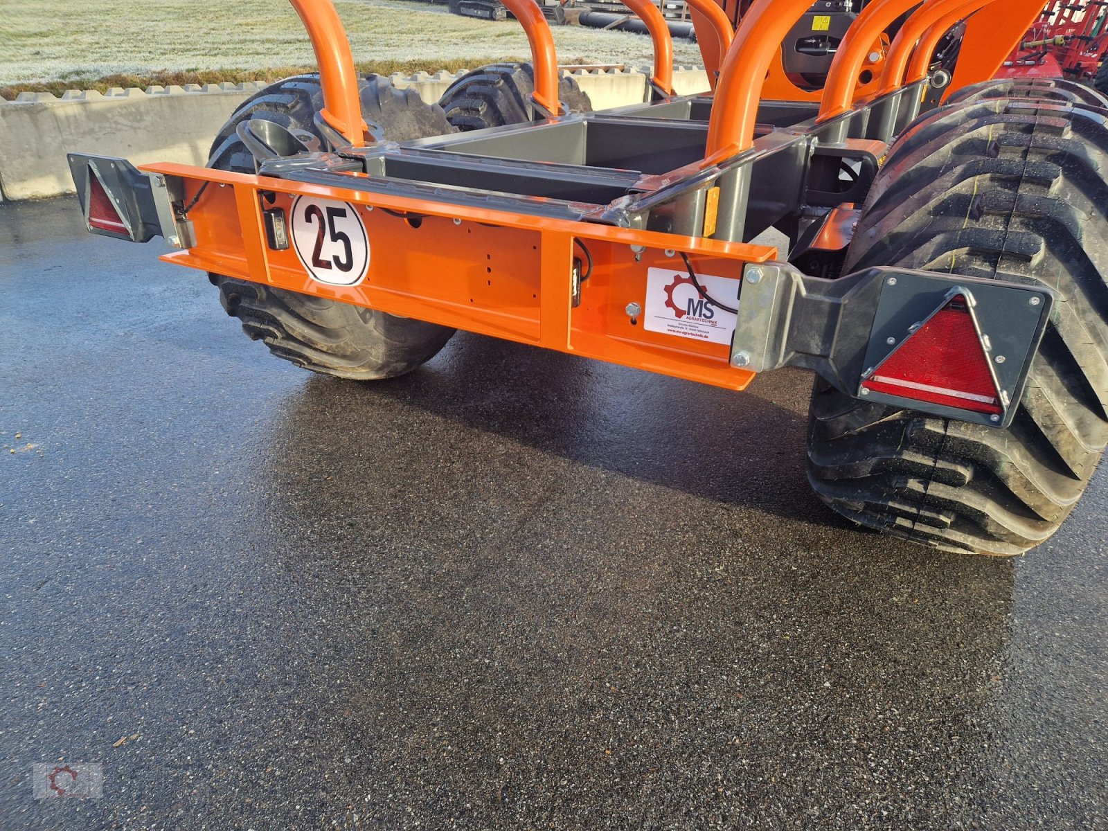 Rückewagen & Rückeanhänger typu MTM 10T 10to 9,20m Kran Druckluft Doppelrohrrahmen, Neumaschine v Tiefenbach (Obrázek 10)