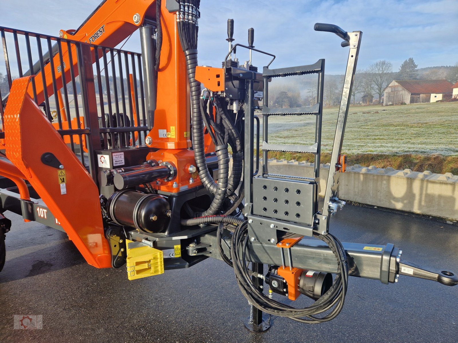 Rückewagen & Rückeanhänger typu MTM 10T 10to 9,20m Kran Druckluft Doppelrohrrahmen, Neumaschine v Tiefenbach (Obrázek 13)