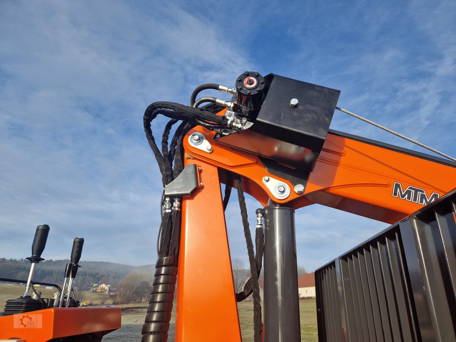 Rückewagen & Rückeanhänger typu MTM 10T 10to 9,20m Kran Druckluft Doppelrohrrahmen, Neumaschine v Tiefenbach (Obrázek 18)