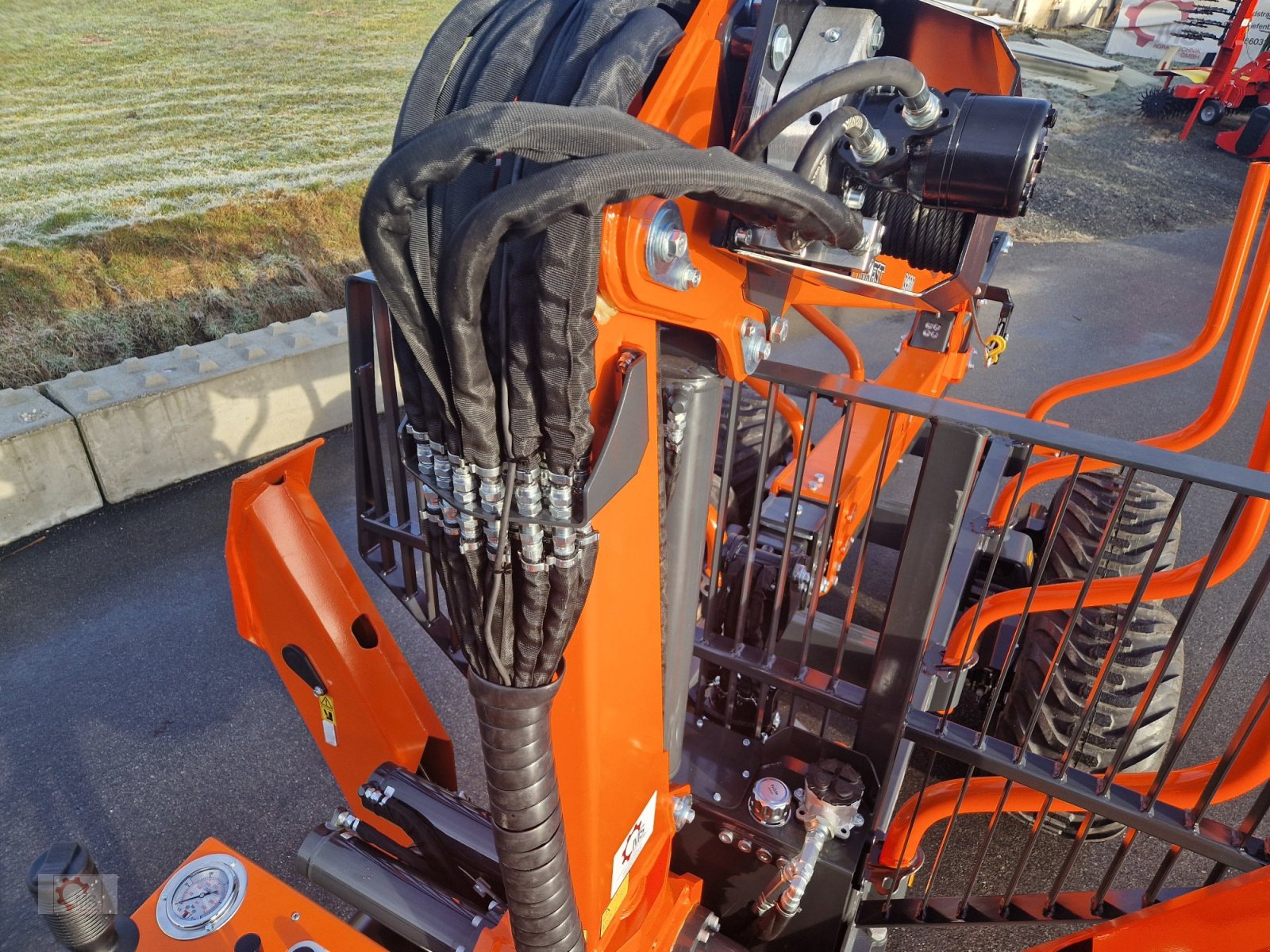 Rückewagen & Rückeanhänger typu MTM 10T 10to 9,20m Kran Druckluft Doppelrohrrahmen, Neumaschine v Tiefenbach (Obrázek 29)