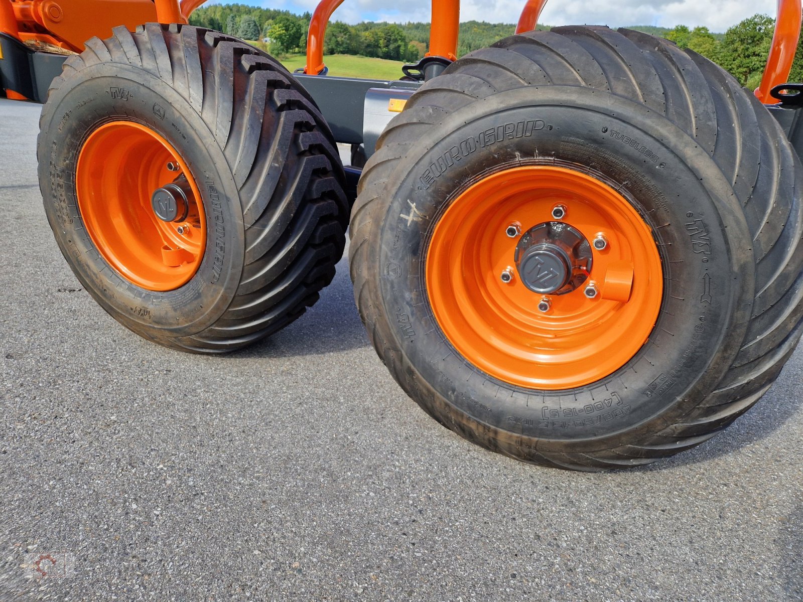 Rückewagen & Rückeanhänger a típus MTM 10T 9,20m Kran Auflaufbremse Hydraulische Bremse Doppelrohrrahmen, Neumaschine ekkor: Tiefenbach (Kép 13)