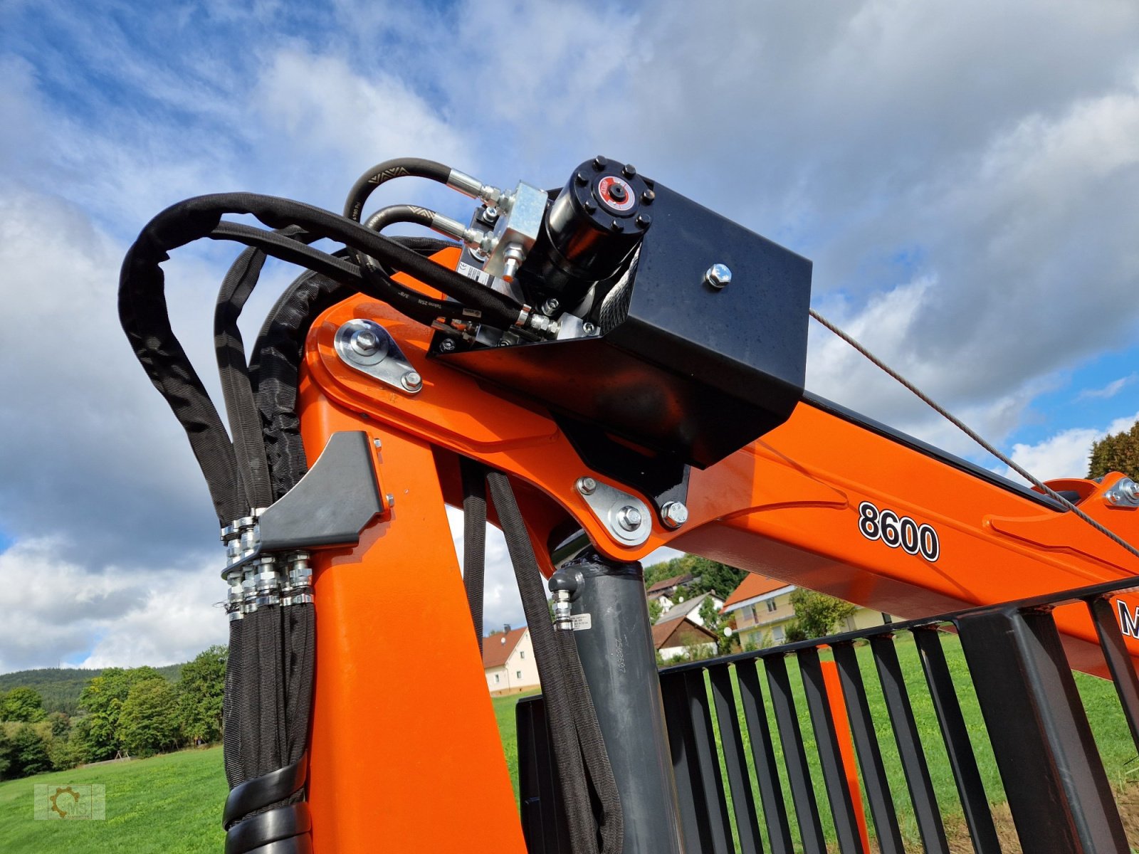 Rückewagen & Rückeanhänger a típus MTM 10T 9,20m Kran Auflaufbremse Hydraulische Bremse Doppelrohrrahmen, Neumaschine ekkor: Tiefenbach (Kép 17)