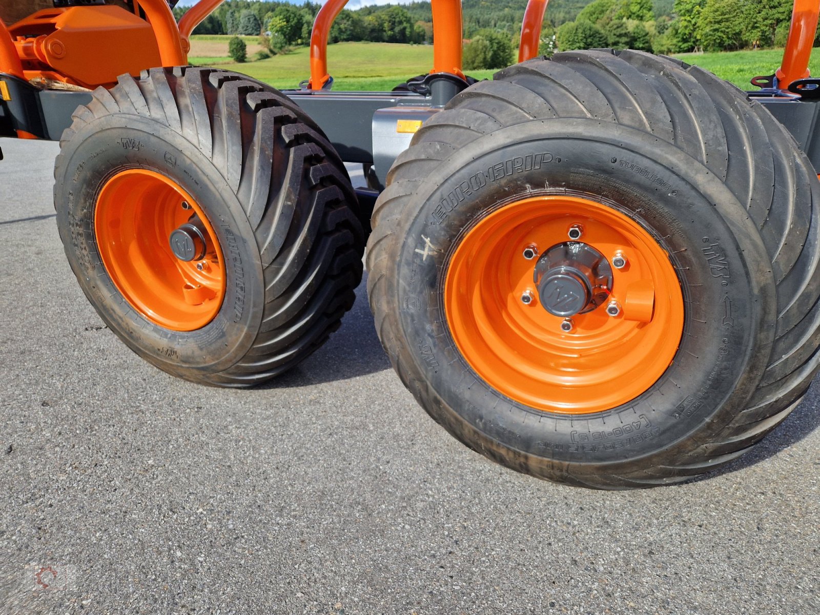 Rückewagen & Rückeanhänger a típus MTM 10T 9,20m Kran Auflaufbremse Hydraulische Bremse Doppelrohrrahmen, Neumaschine ekkor: Tiefenbach (Kép 18)