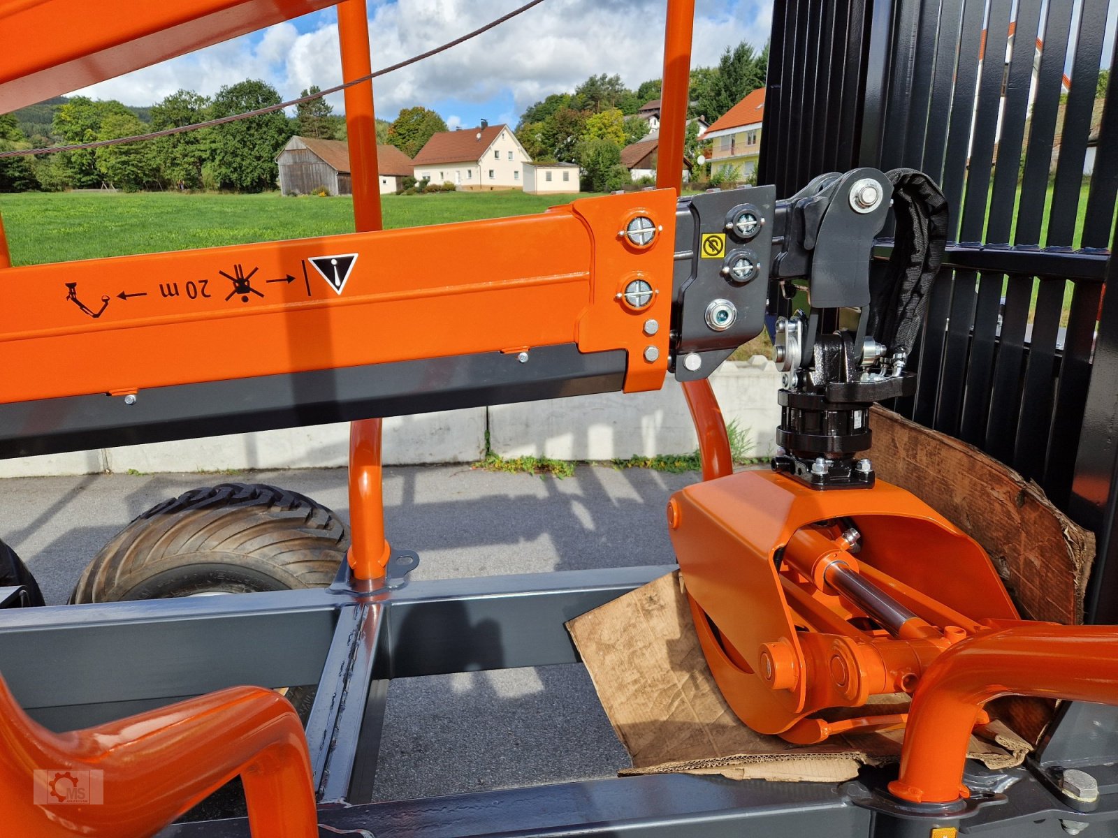 Rückewagen & Rückeanhänger a típus MTM 10T 9,20m Kran Auflaufbremse Hydraulische Bremse Doppelrohrrahmen, Neumaschine ekkor: Tiefenbach (Kép 25)