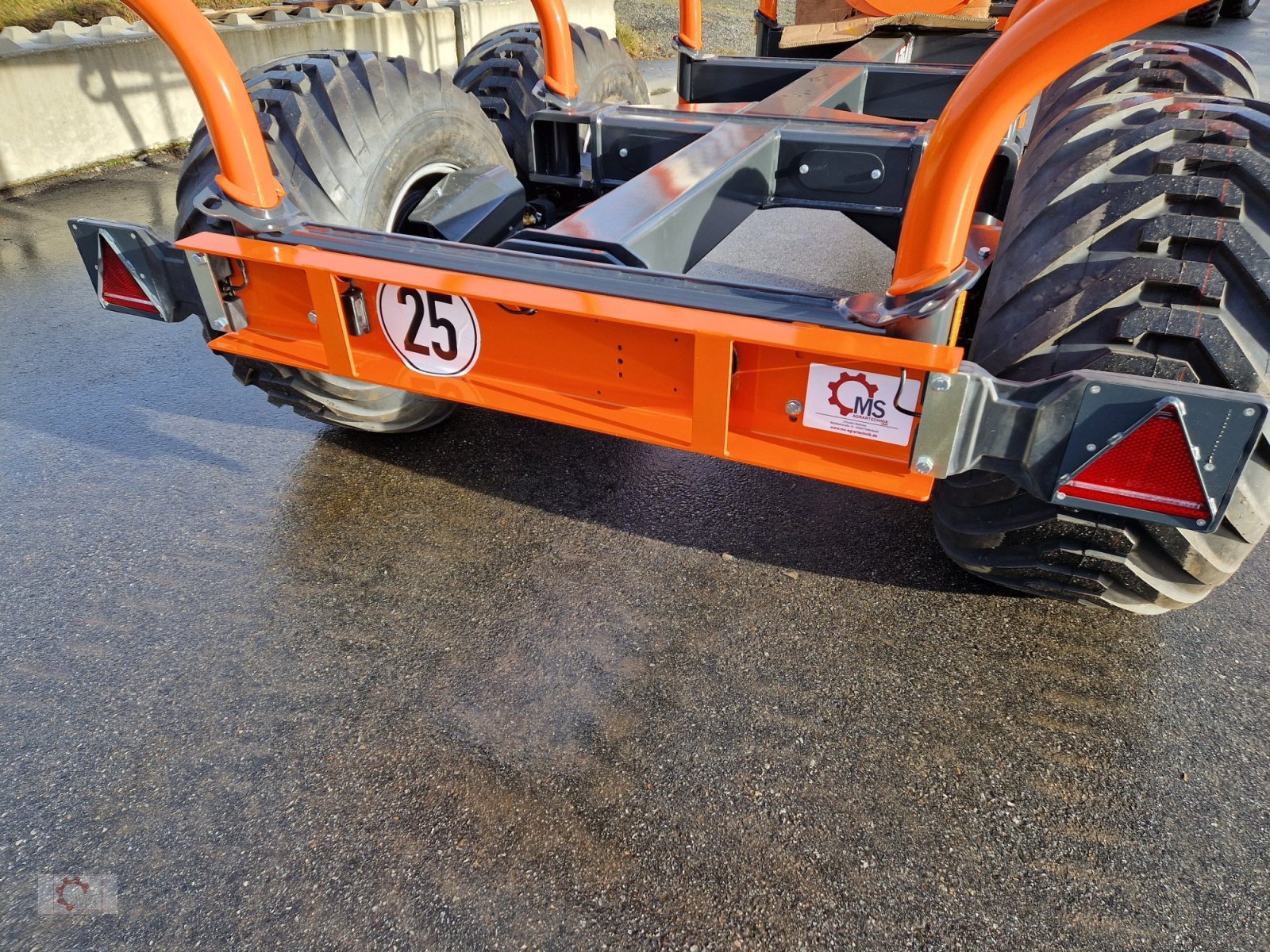 Rückewagen & Rückeanhänger typu MTM 10T S 10to 7,20m Kran Druckluft Zentralrohrrahmen, Neumaschine v Tiefenbach (Obrázek 11)