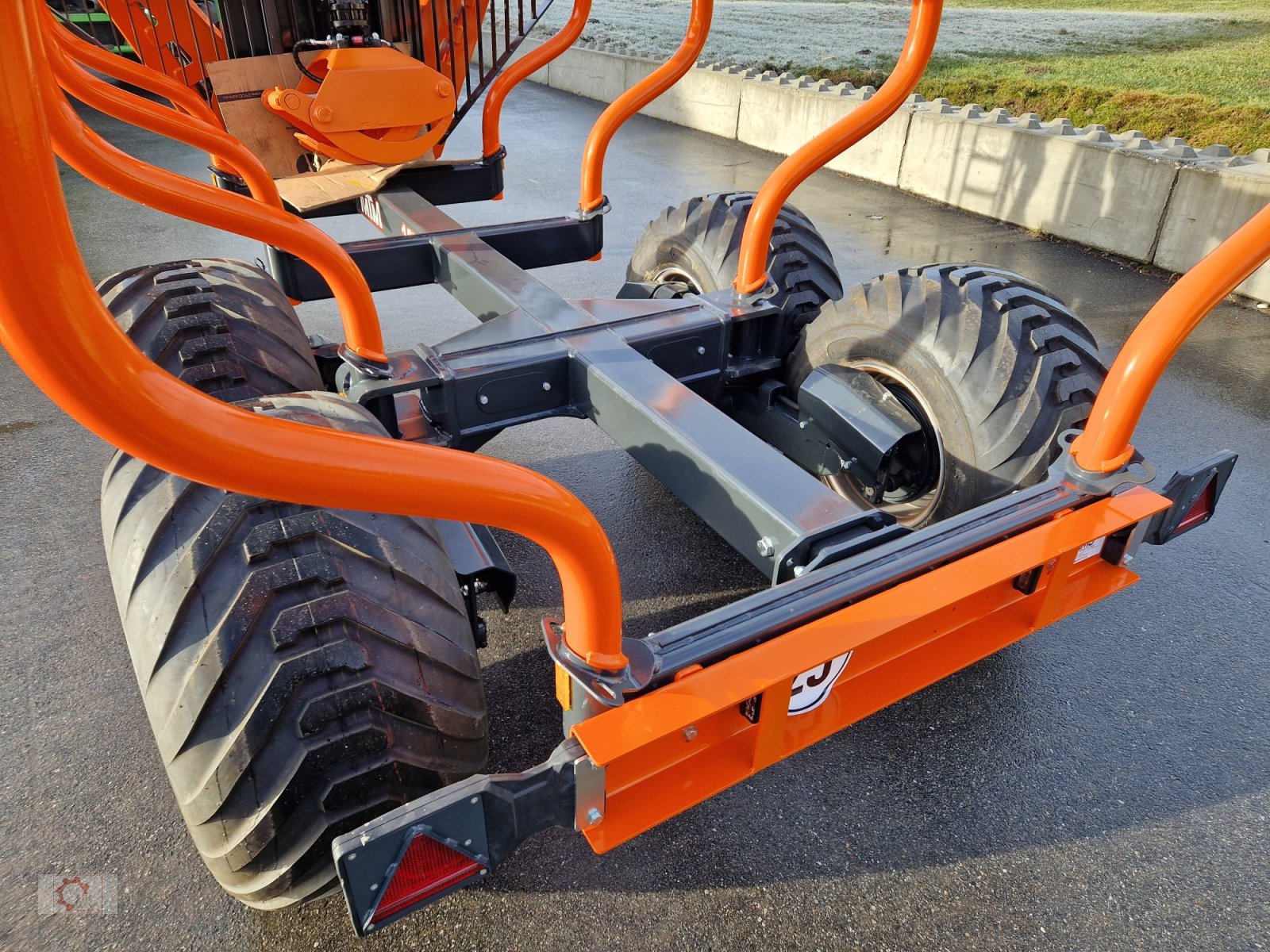 Rückewagen & Rückeanhänger typu MTM 10T S 10to 7,20m Kran Druckluft Zentralrohrrahmen, Neumaschine v Tiefenbach (Obrázek 16)