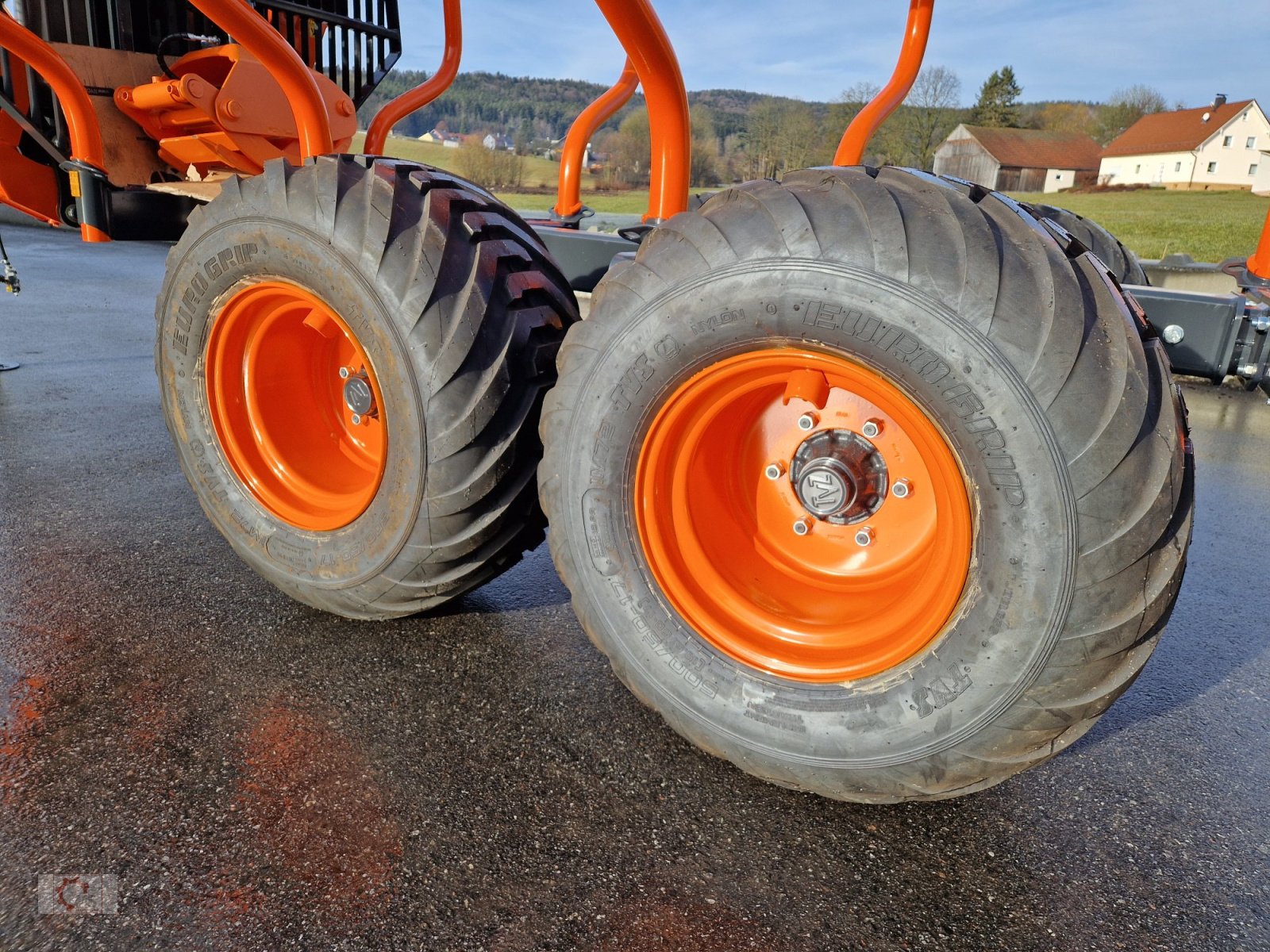 Rückewagen & Rückeanhänger typu MTM 10T S 10to 7,20m Kran Druckluft Zentralrohrrahmen, Neumaschine v Tiefenbach (Obrázek 17)