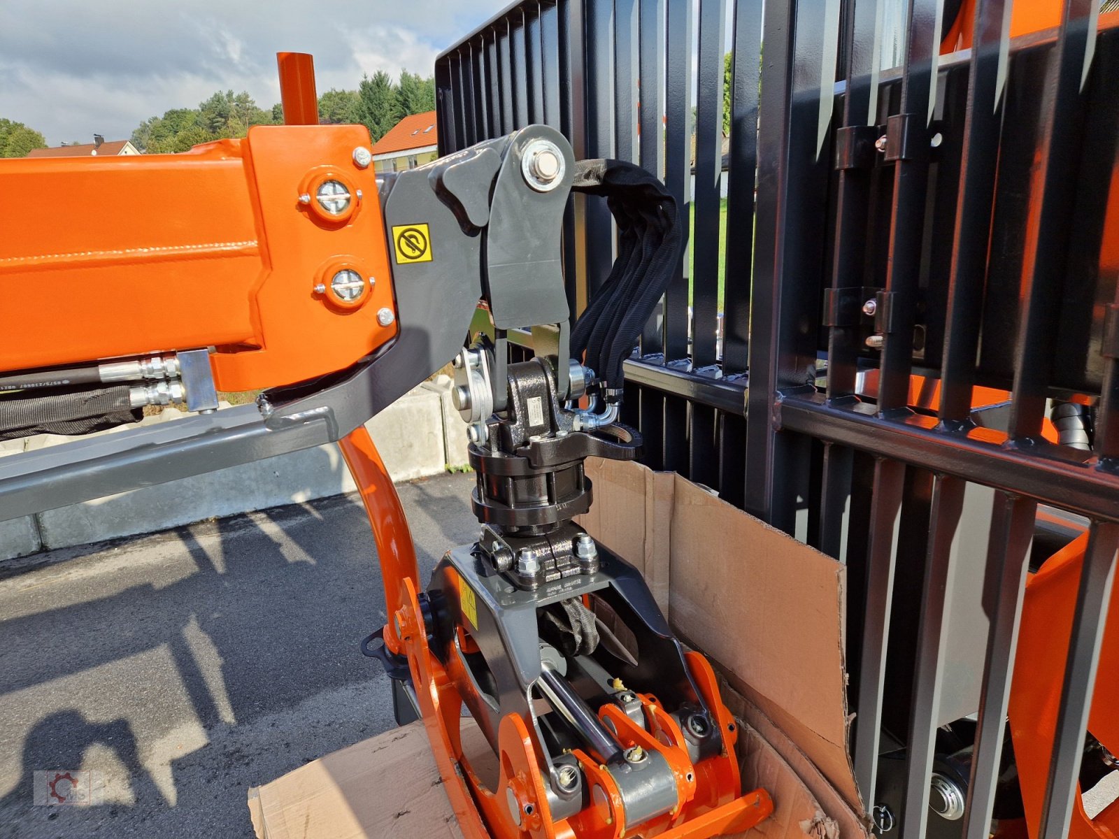 Rückewagen & Rückeanhänger типа MTM 10T S 10to 7,70m Kran Druckluft Zentralrohrrahmen, Neumaschine в Tiefenbach (Фотография 5)