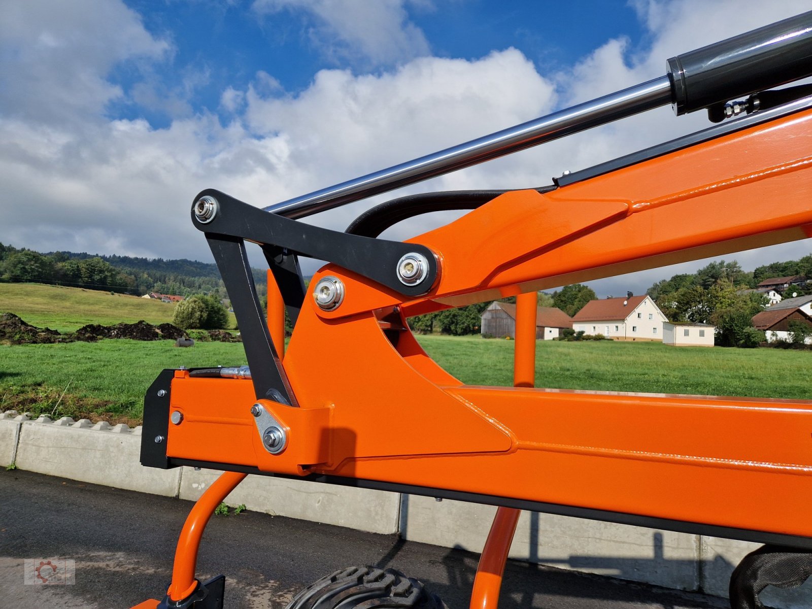 Rückewagen & Rückeanhänger типа MTM 10T S 10to 7,70m Kran Druckluft Zentralrohrrahmen, Neumaschine в Tiefenbach (Фотография 8)