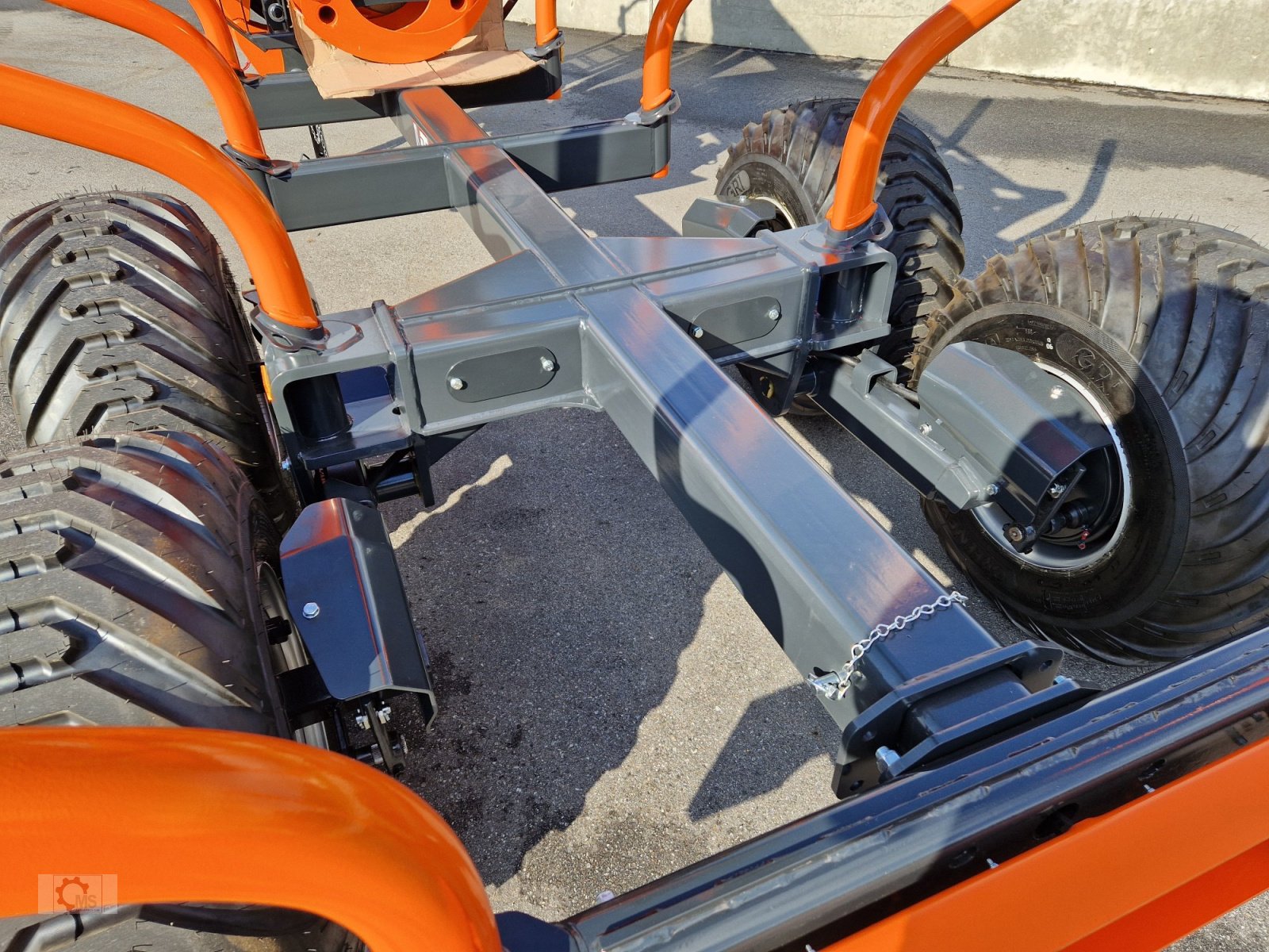 Rückewagen & Rückeanhänger typu MTM 10T S 10to 7,70m Kran Druckluft Zentralrohrrahmen, Neumaschine w Tiefenbach (Zdjęcie 20)