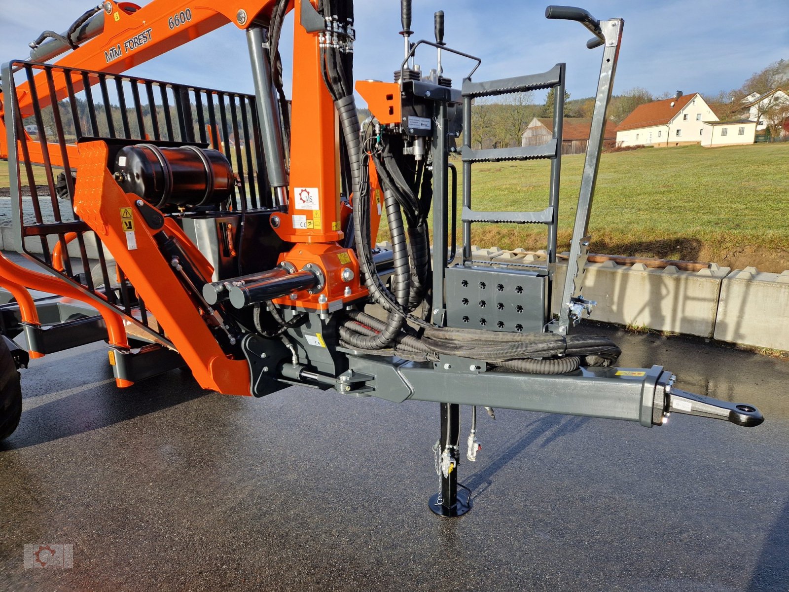 Rückewagen & Rückeanhänger от тип MTM 10TX 6,6m Kran Rückewagen, Neumaschine в Tiefenbach (Снимка 4)