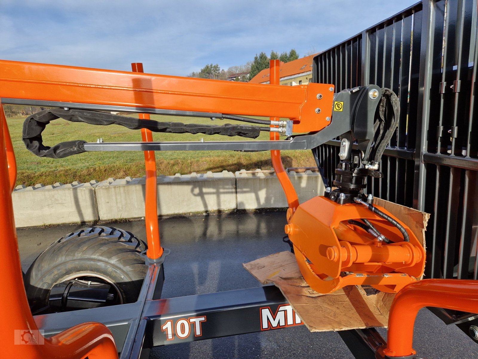 Rückewagen & Rückeanhänger от тип MTM 10TX 6,6m Kran Rückewagen, Neumaschine в Tiefenbach (Снимка 8)