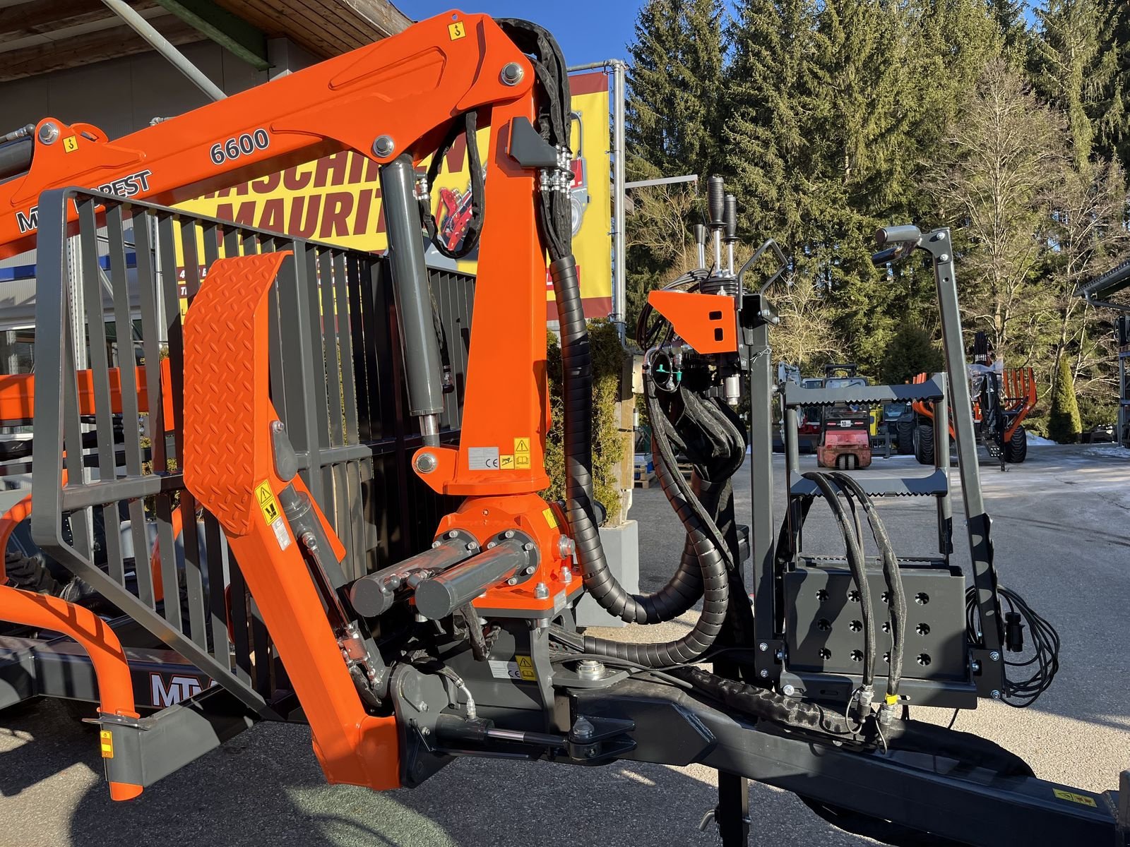 Rückewagen & Rückeanhänger typu MTM 10TX S60 mit MTM 7100 Kran, Gebrauchtmaschine v Bad Leonfelden (Obrázek 5)