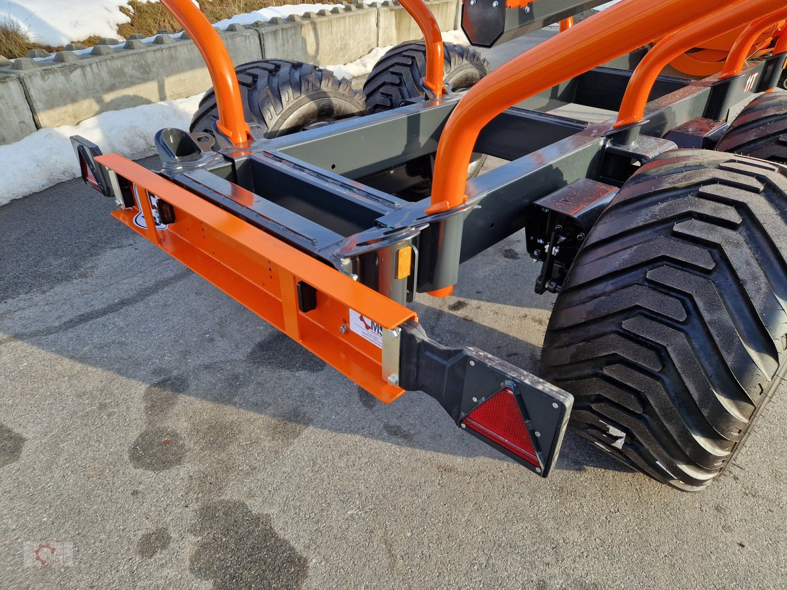 Rückewagen & Rückeanhänger typu MTM 11T 11to 9,20m Kran Autec Funksteuerung Druckluft, Neumaschine v Tiefenbach (Obrázek 11)