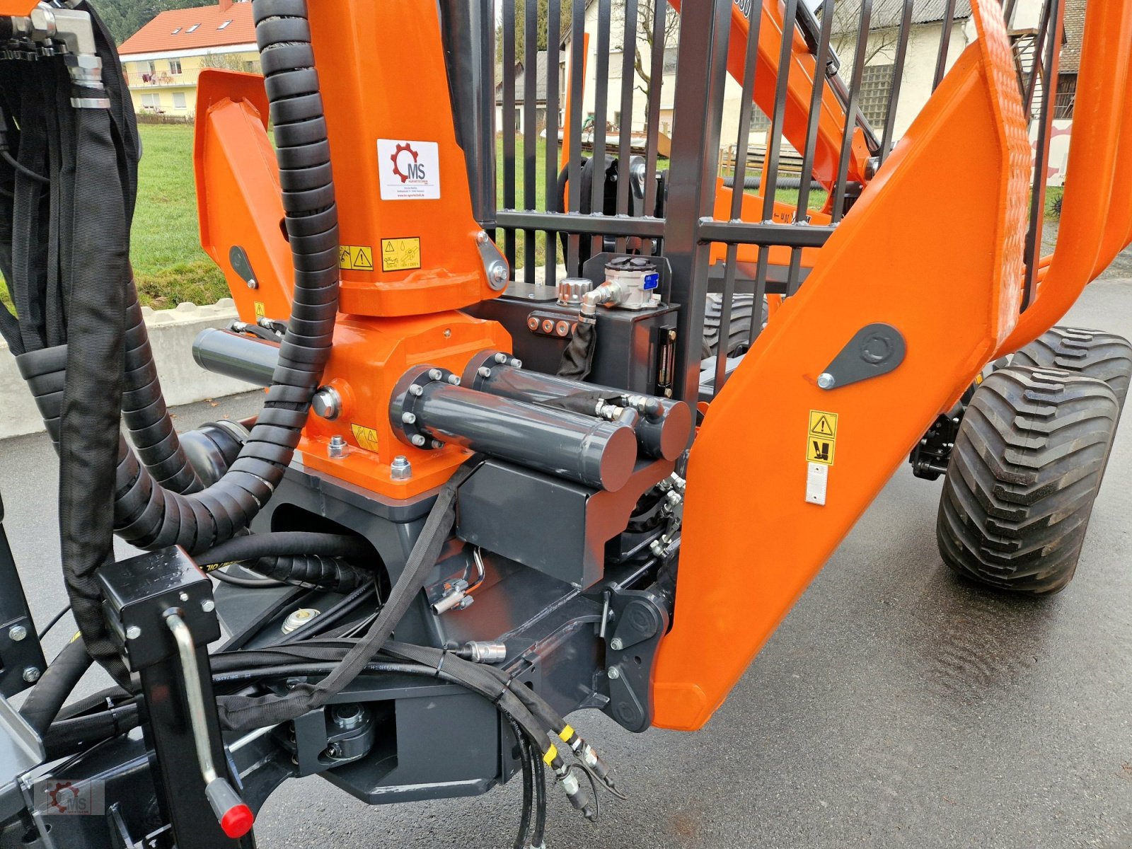 Rückewagen & Rückeanhänger tipa MTM 11T 11to 9,20m Kran Druckluft Doppelrohrrahmen, Neumaschine u Tiefenbach (Slika 19)