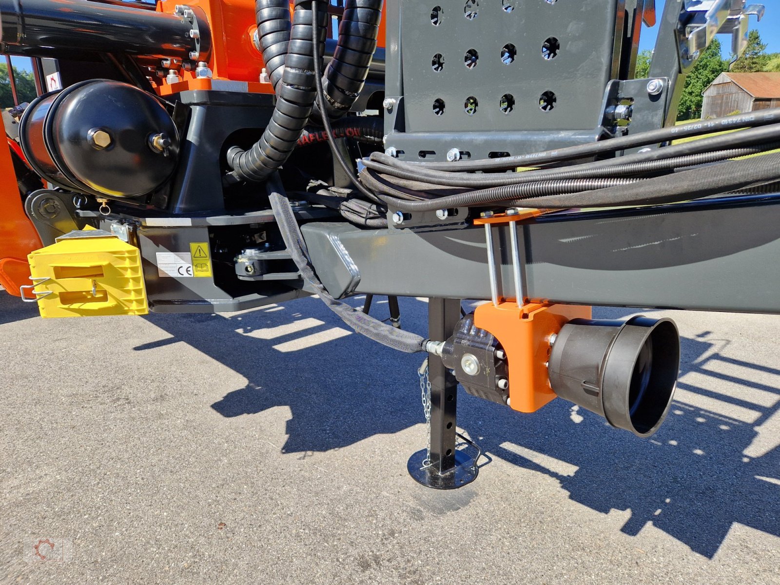 Rückewagen & Rückeanhänger a típus MTM 11T 11to 9,20m Kran Forwarder Rungen Druckluft Rückewagen Doppelrohrrahmen, Neumaschine ekkor: Tiefenbach (Kép 9)