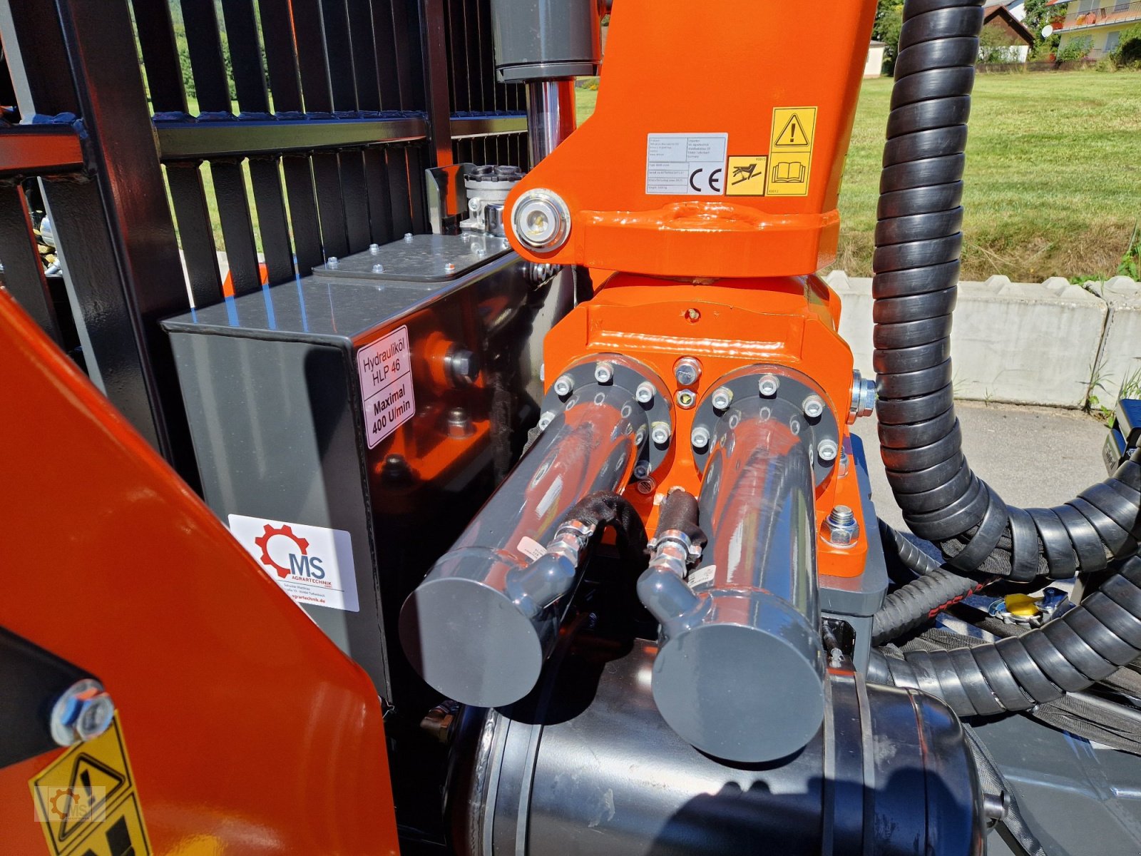 Rückewagen & Rückeanhänger a típus MTM 11T 11to 9,20m Kran Forwarder Rungen Druckluft Rückewagen Doppelrohrrahmen, Neumaschine ekkor: Tiefenbach (Kép 12)